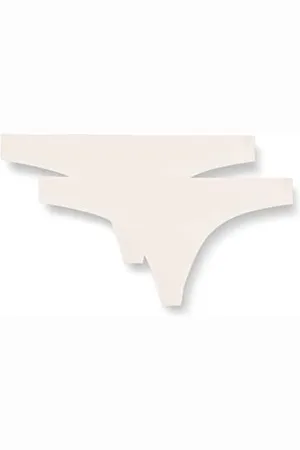 PUMA Damen String Unterwäsche, Rosa, XS (2er Pack)