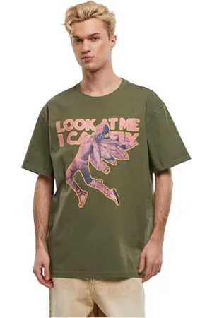 Mister Tee Unisex MT2744-Look Oversize Tee T-Shirt, , 3XL