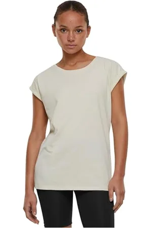 Build Your Brand Damen BY021-Ladies Extended Shoulder Tee T-Shirt, , 3XL