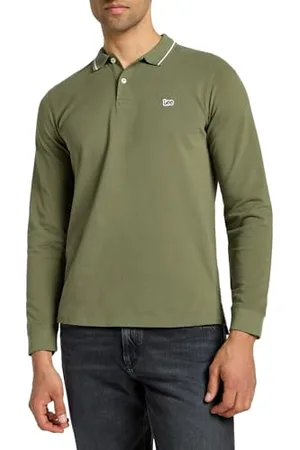 Lee Herren LS Pique Polo Shirt, , M