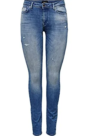 ONLY Damen Onlshape Life Reg Skinny Dnm Rea540 Noos Jeans, , 33W / 32L EU