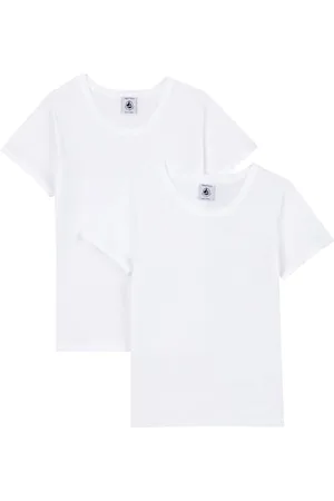 Petit Bateau Mädchen A0AAB T-Shirt, Variante 1, 5 Jahre (2er Pack)