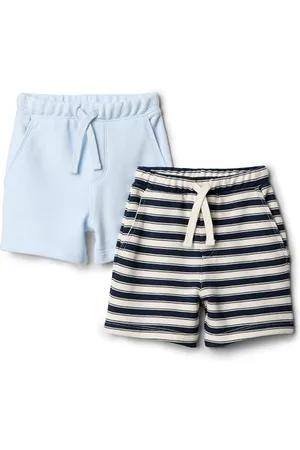 Amazon X Sofia Grainge Baby Jungen Kurze Schlupfhosen aus Strick, 2er-Pack, , 6-9 Monate