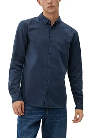 QS by s.Oliver Herren 50.3.51.11.120.2119147 Shirt, Blue, L