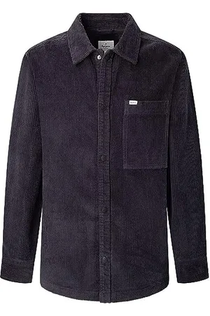 Pepe Jeans Herren Ethan Shirt, Black (Washed Black), XL