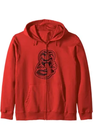 Cobra Kai Schwarze Kobra Kapuzenjacke