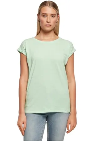 Build Your Brand Damen Ladies Extended Shoulder Tee T-Shirt, , L