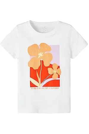 NAME IT Mädchen NKFHALOTTE SS TOP T-Shirt, , 146W / 152L