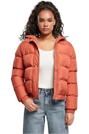Urban classics Damen Ladies Hooded Puffer Jacket Jacke, , 4XL