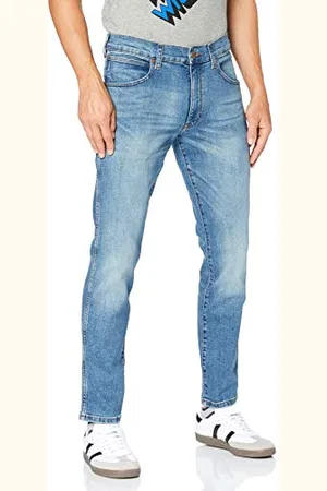 Wrangler Herren Larston Jeans, , 33W / 34L EU
