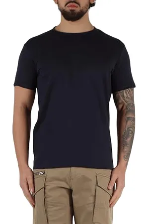Replay Herren T-Shirt Kurzarm mit Rundhalsausschnitt, Blau (Night Blue... 067), XXL