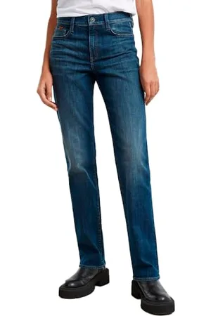G-Star Damen Strace Straight Jeans, , 33W / 32L