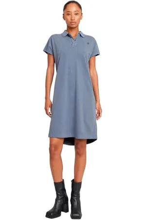 G-Star Seam Detail Polo Dress wmn