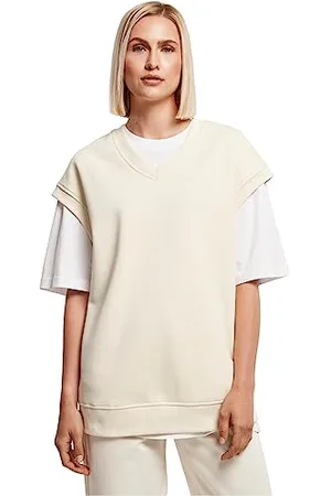 Urban classics Damen Ladies Oversized Sweat Slipover Sweatshirt, , L