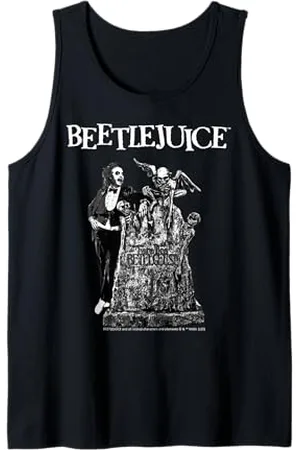 BEETLEJUICE Friedhofsszene Horrorkunst Tank Top