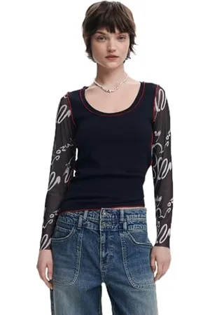 Desigual Damen Ts_Martina T-Shirt, , Small