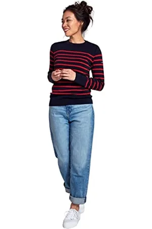 Armor.lux Damen Pull Marin Briac Femme Pullover, , 38 (Herstellergröße: 2)