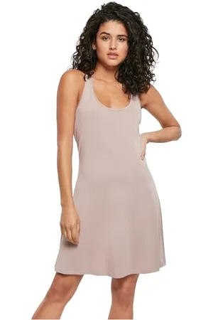 Urban classics Damen Ladies Modal Short Racer Back Dress Kleid, , S