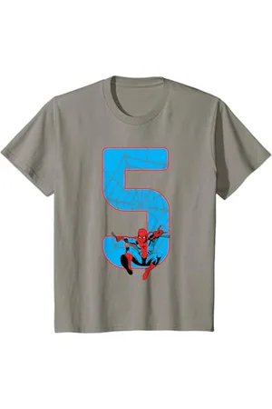 Marvel Kinder Spider-Man 5 Geburtstag T-Shirt
