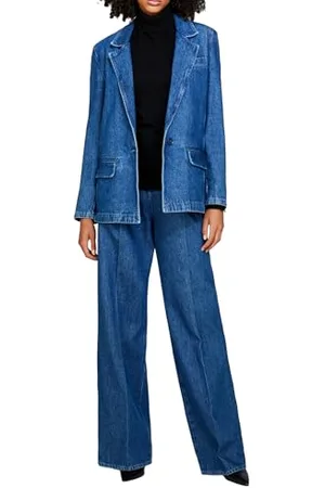 Sisley Womens 2V8JLW01F Jacket, , 40