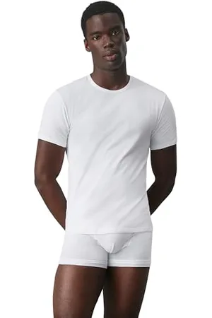 Calvin Klein Herren T-Shirts Kurzarm Crew Neck Rundhalsausschnitt, , M