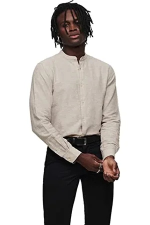 Only & Sons Herren Freizeit Hemd ONSCAIDEN SOLID - Slim Fit XS S M L XL XXL, Größe:M, Farbe: 22019173