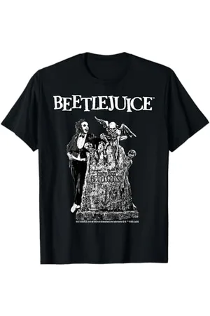 BEETLEJUICE Friedhofsszene Horrorkunst T-Shirt