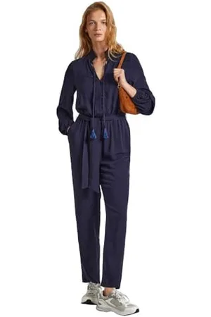 Pepe Jeans Damen Casandra Jumpsuit, Blau (Dulwich Blue), XS