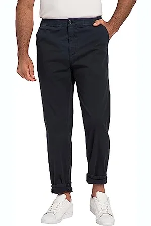 JP 1880 Herren Chino Flexnamic, Schlupfbund, praktische Taschen, Regular Fit Hose, , 5XL Grande Taille