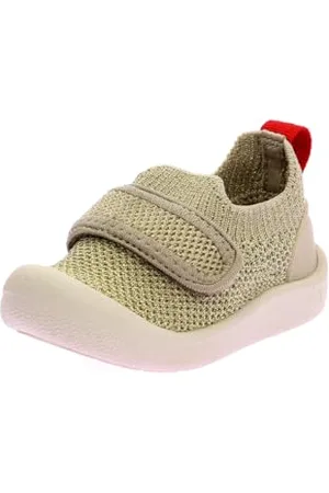 Kickers Jungen Unisex Kinder KITOUKRO Hausschuh, Champagner-Beige, 24 EU
