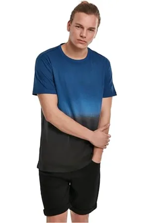 Urban classics Herren T-Shirt Dip Dyed Tee Mehrfarbig ( 02043) Small (Herstellergröße:S)