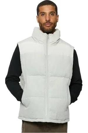 Urban classics Herren TB4693-Cord Vest Weste, , XL