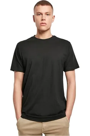 Build Your Brand Mens BY136-Organic Round Neck T-Shirt, , XL