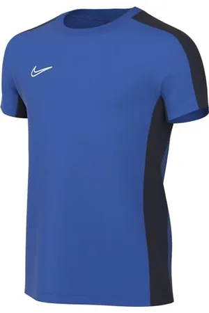 Nike Unisex K NK DF ACD23 TOP SS BR T-Shirt, KÖNIGSBLAU/Obsidian/Weiss, M