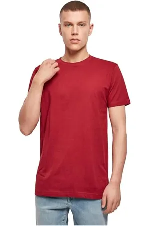 Build Your Brand Herren T-Shirt Round Neck, burgundy, 3XL