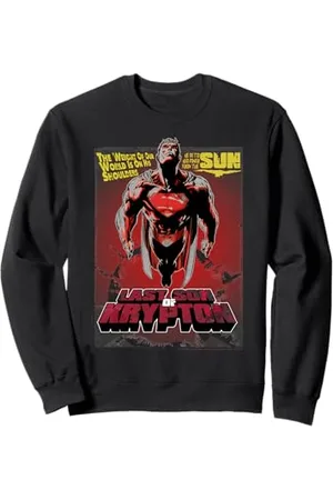DC Comics Originals Superman Letzter Sohn Krypton Jim Lee Propaganda Retro Vintage Sweatshirt