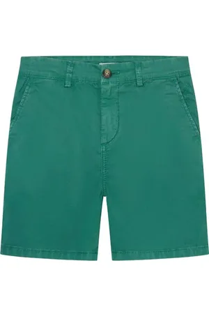 Pepe Jeans Jungen Theodore Short, Grün (Jungle Green), 10 Jahre