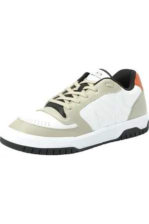 Armani Exchange Herren Duck Sneaker, Rope+Offwhite, 44 EU