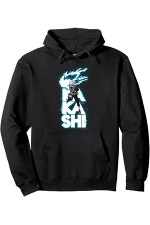 Naruto Shippuden Kakashi Stacked Type Pullover Hoodie