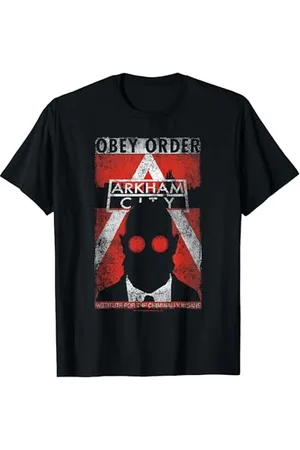 DC Comics Originals Batman: Arkham City Obey Order Poster T-Shirt