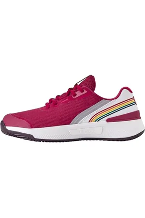 Wilson Damen Intrigue PRO Clay RG Tennisschuh, Beaujolais/White/Plum Perfect, 36 2/3 EU