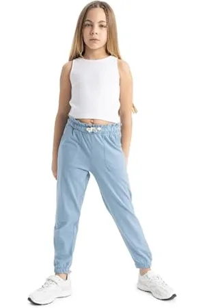 DeFacto Mädchen Sporthose - Bequeme Jogginghose und Trainingshose für aktive Kinder - Sporthosen für Mädchen, ,13-14 Jahre