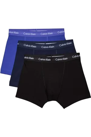Calvin Klein Herren - 3er-Pack mittlere Taille Hüft-Shorts - Cotton Stretch, , XL