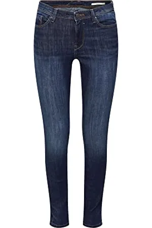 ESPRIT Damen 992CC1B340 Jeans, 901/BLUE Dark WASH-New 2, 28/34