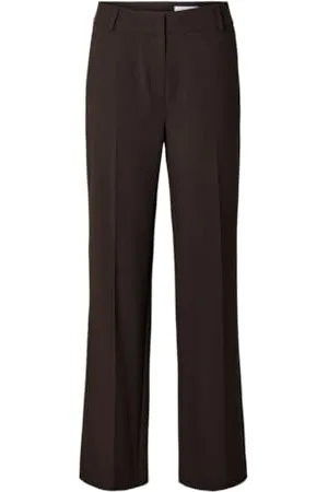 SELECTED SLFRITA MW Wide Pant Mel NOOS