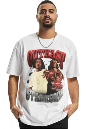 Mister Tee Unisex Outkast Stankonia Oversize Tee XL White