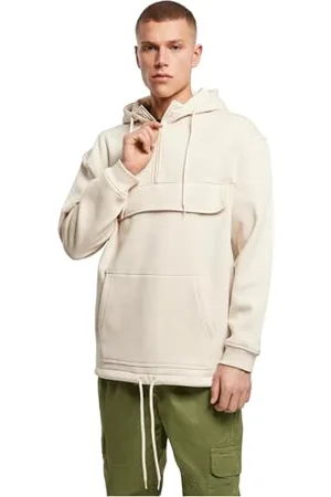 Build Your Brand Mens BY098-Sweat Pull Over Hoody Hooded Sweatshirt, , L