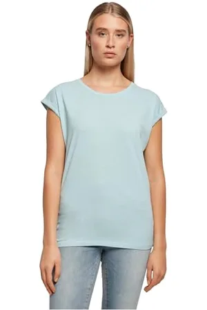 Build Your Brand Damen Ladies Extended Shoulder Tee T-Shirt, , S