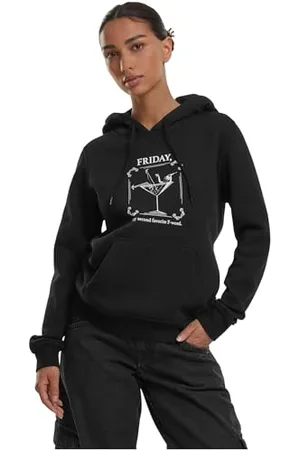 Mister Tee Ladies F-Word Hoody XS Black