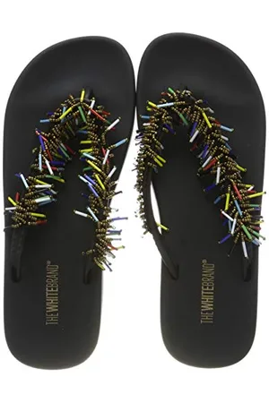THE WHITE BRAND Damen Confeti Zehentrenner, Mehrfarbig (Multi Multi), 40 EU